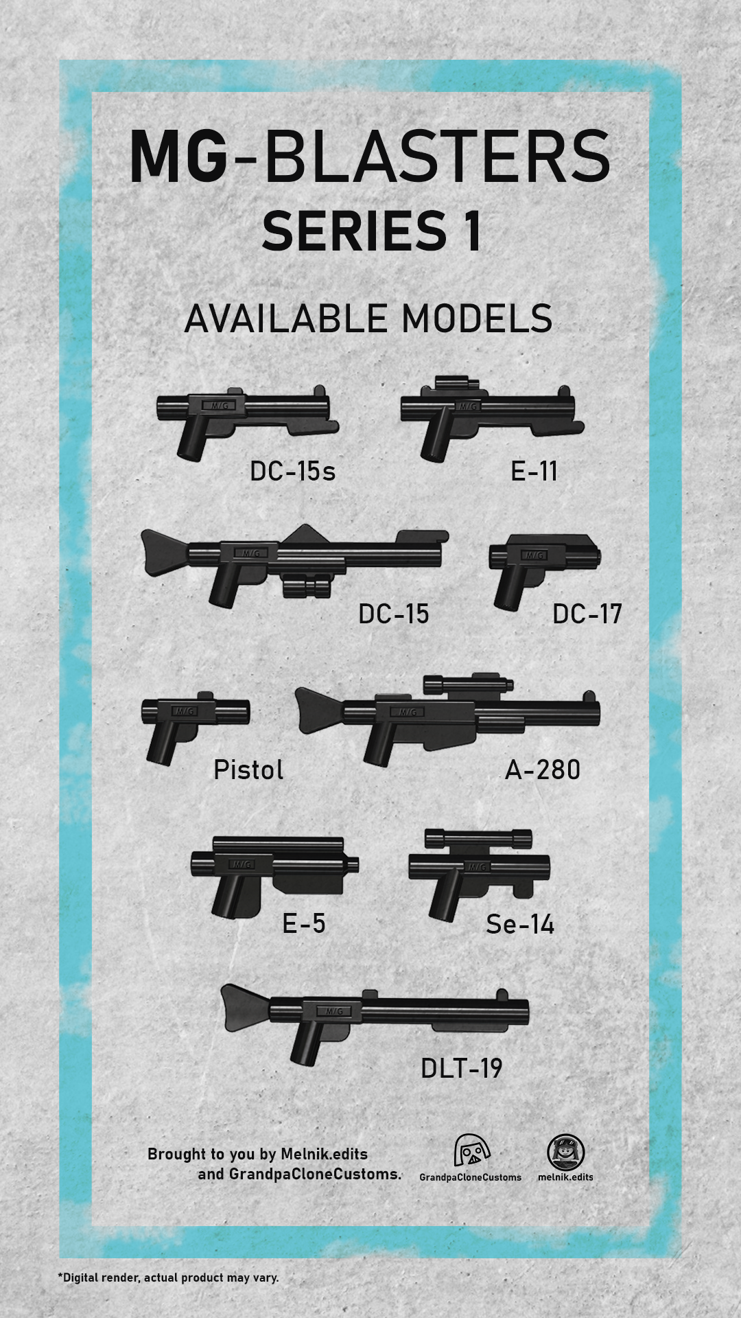 GCC x Melnik MG Blasters