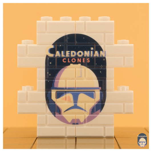 Caledonian Clones Logo Masonry Bricks