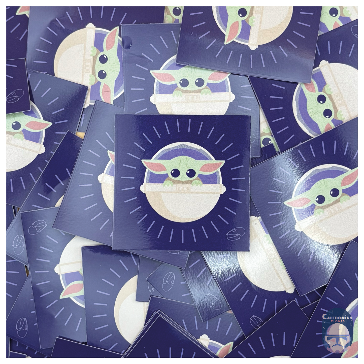 "Floating Baby" Sticker