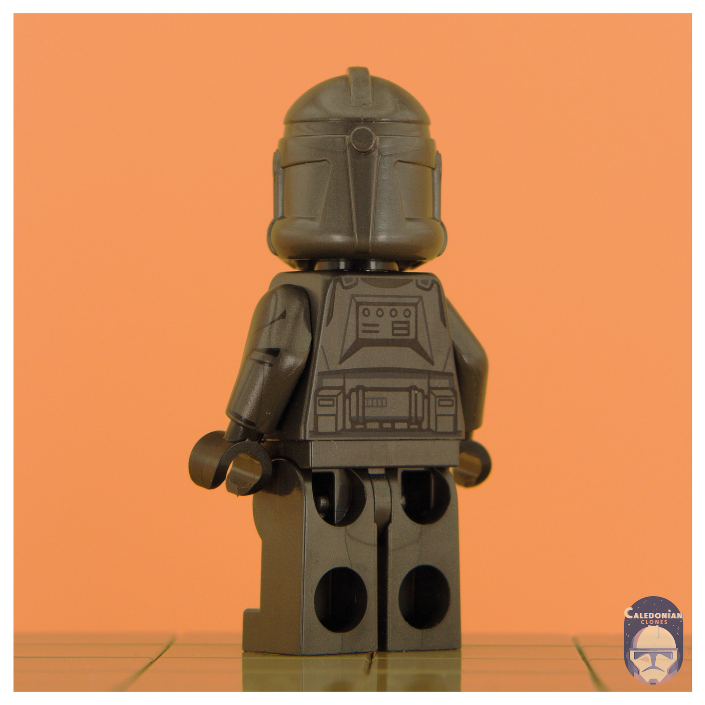 GCC Elite Squad Trooper (Pearl Dark Grey) Back