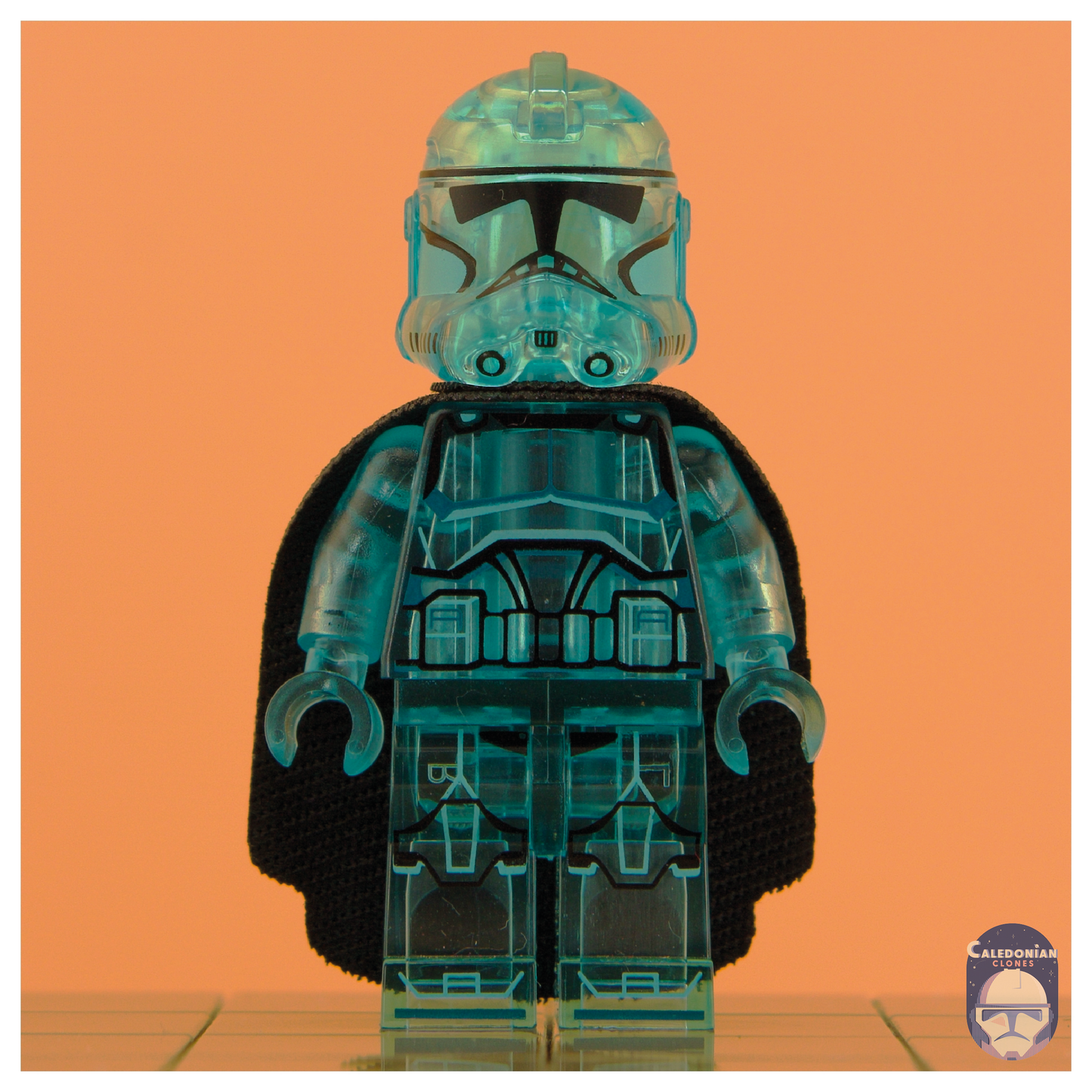 TBW Jedi/Sith Cape Black (Unprinted) Front
