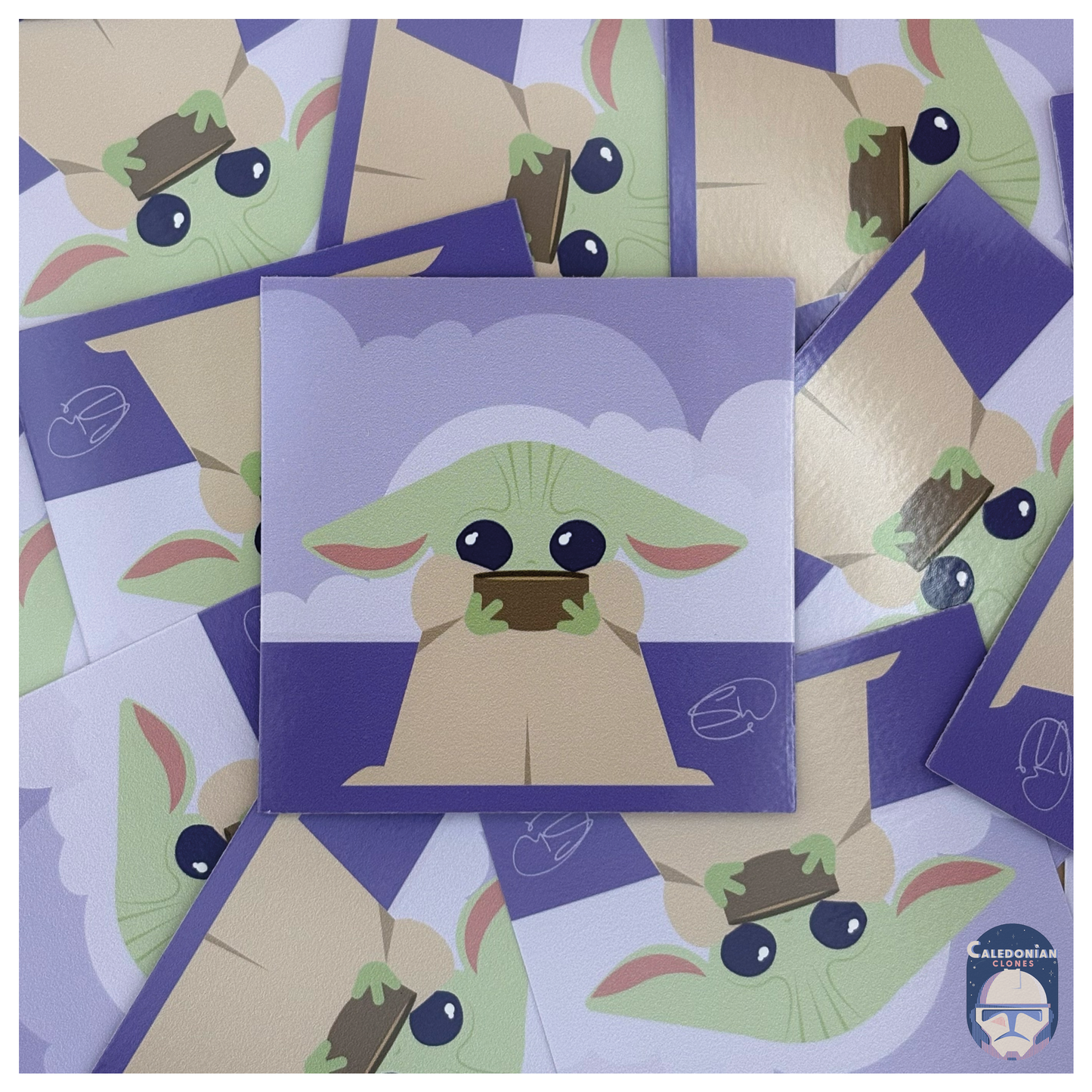 Thirsty Baby Sticker