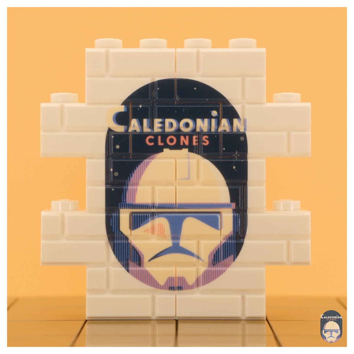 Caledonian Clones Logo Masonry Bricks