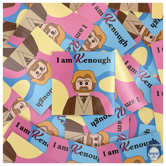 "I am Kenough" Sticker