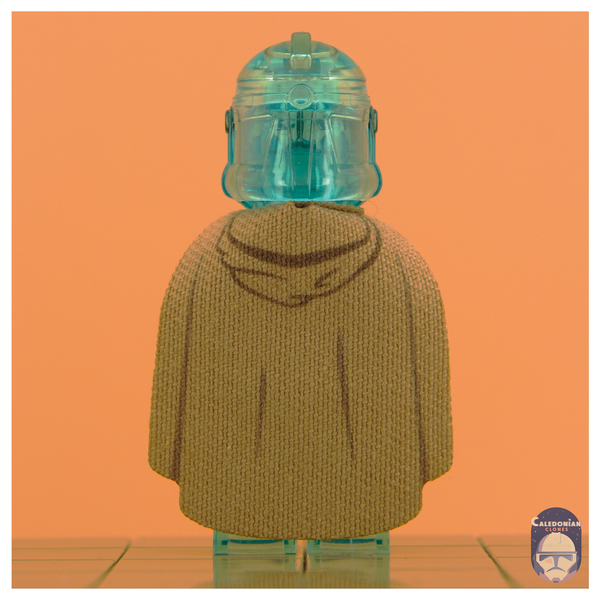 TBW Jedi/Sith Cape Dark Tan Back